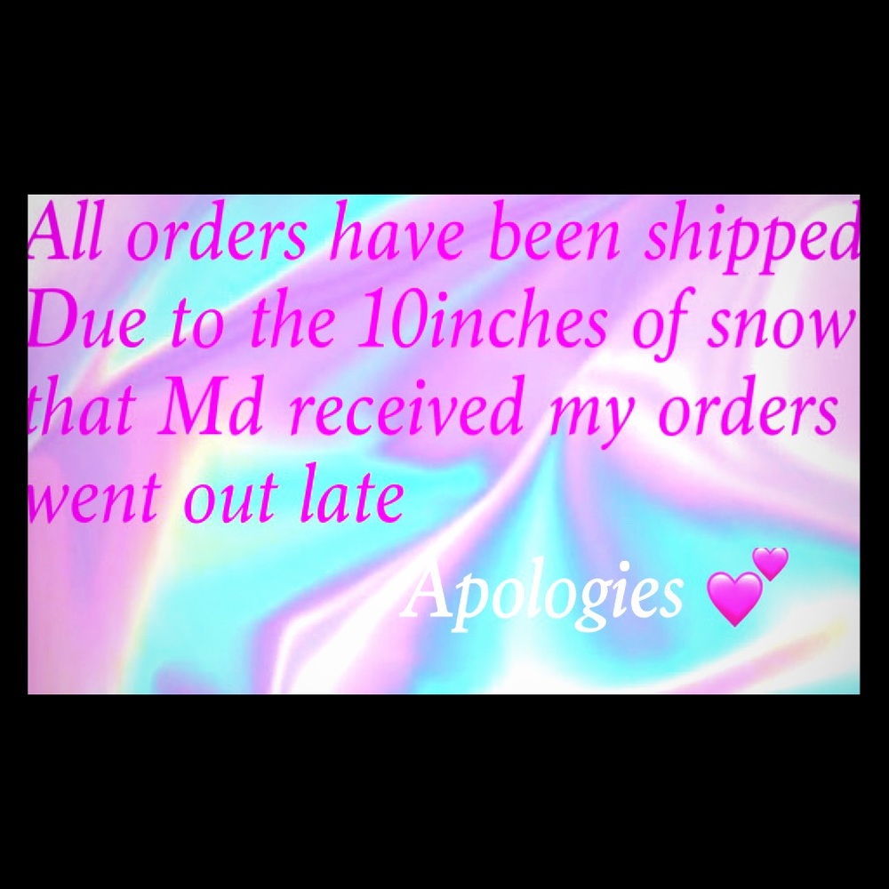Apologies for the delay in orders